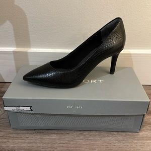 Rockport Grain Leather High Heels Pumps Size 6